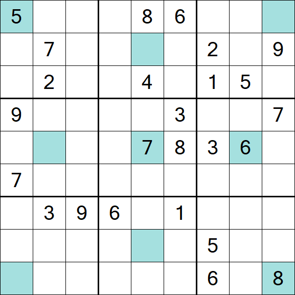 Girandola Sudoku - Difícil