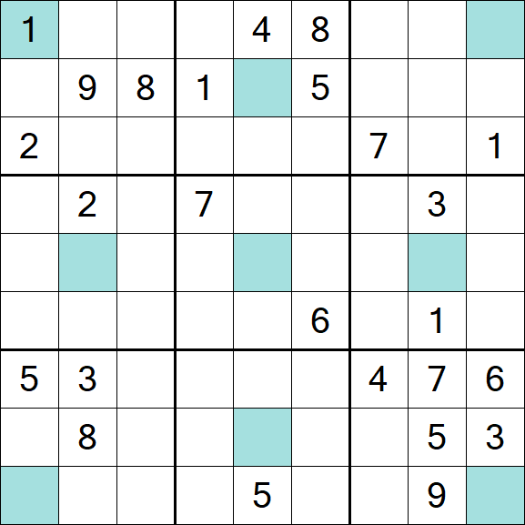 Girandola Sudoku - Difícil