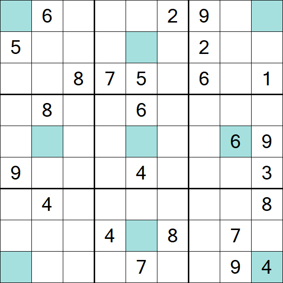 Girandola Sudoku - Difícil