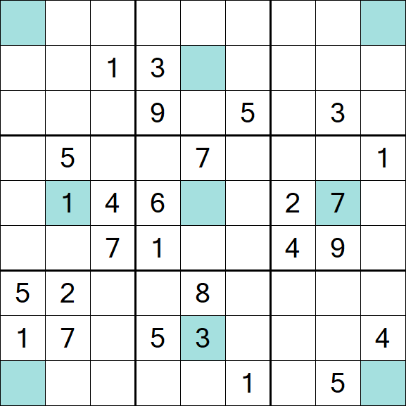 Girandola Sudoku - Difícil