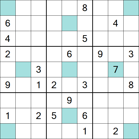 Girandola Sudoku - Difícil
