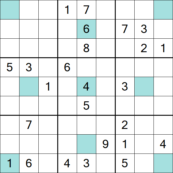 Girandola Sudoku - Difícil