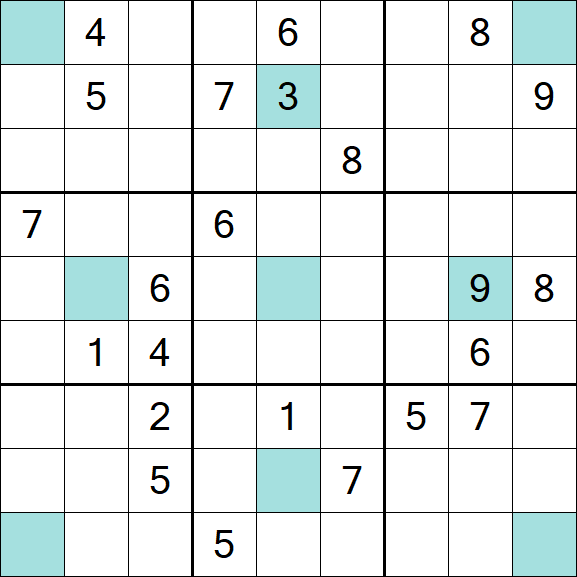 Girandola Sudoku - Difícil