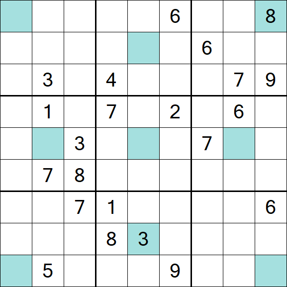 Girandola Sudoku - Difícil