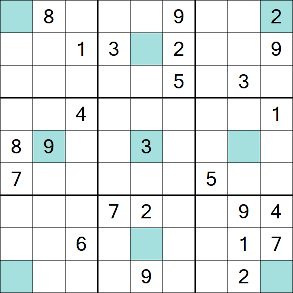 Girandola Sudoku - Difícil