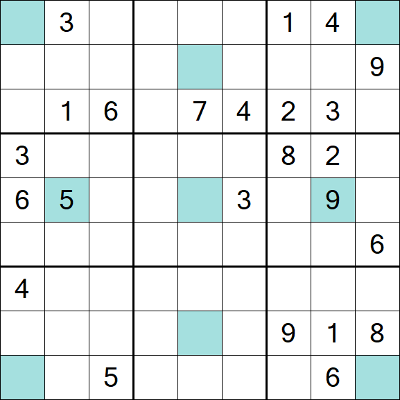 Girandola Sudoku - Difícil