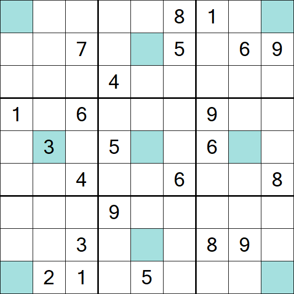 Girandola Sudoku - Difícil