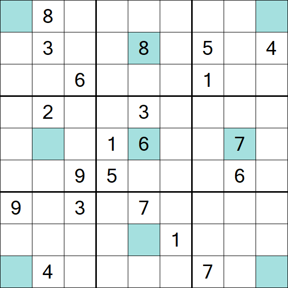 Girandola Sudoku - Difícil