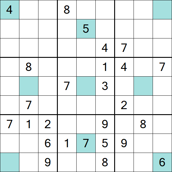 Girandola Sudoku - Difícil