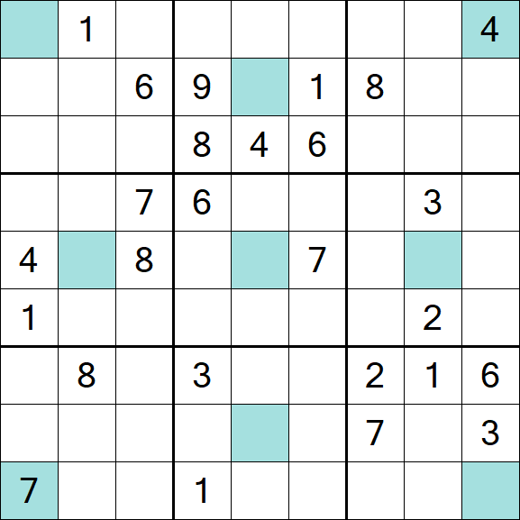 Girandola Sudoku - Difícil