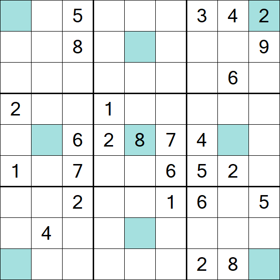 Girandola Sudoku - Difícil