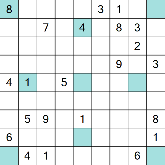 Girandola Sudoku - Difícil