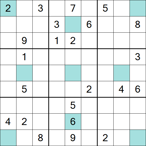 Girandola Sudoku - Difícil