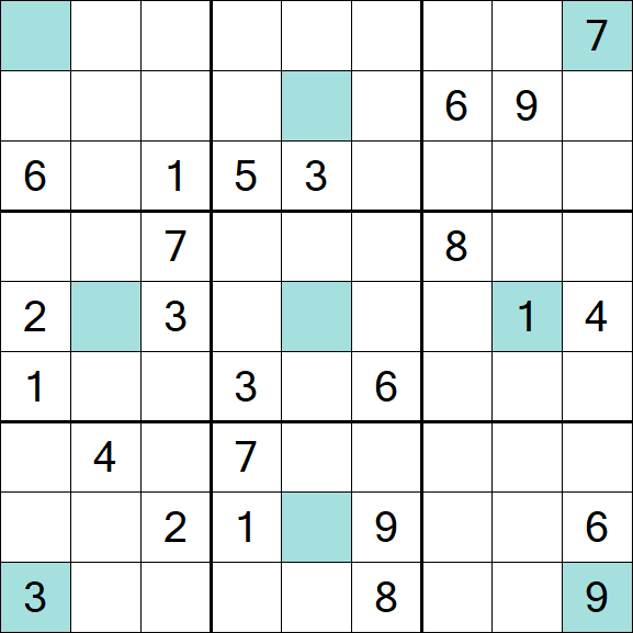 Girandola Sudoku - Difícil