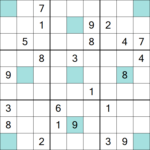 Girandola Sudoku - Difícil
