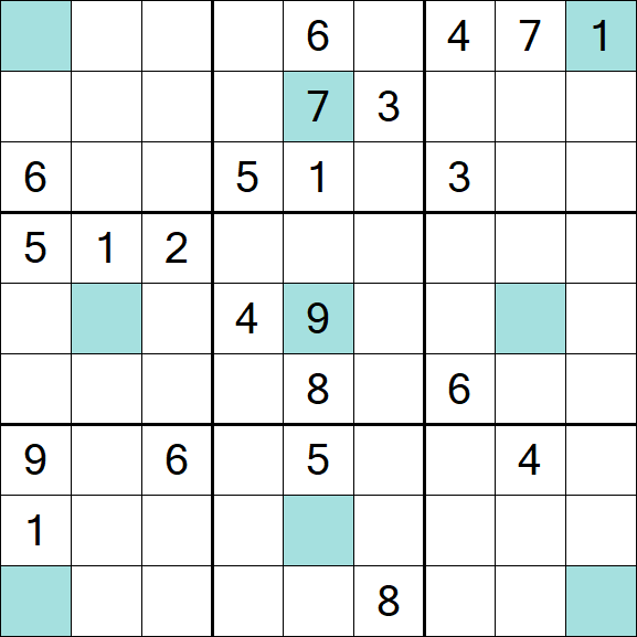 Girandola Sudoku - Difícil