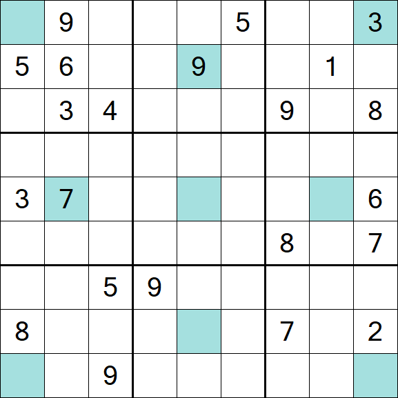 Girandola Sudoku - Difícil
