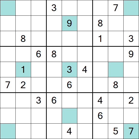 Girandola Sudoku - Difícil