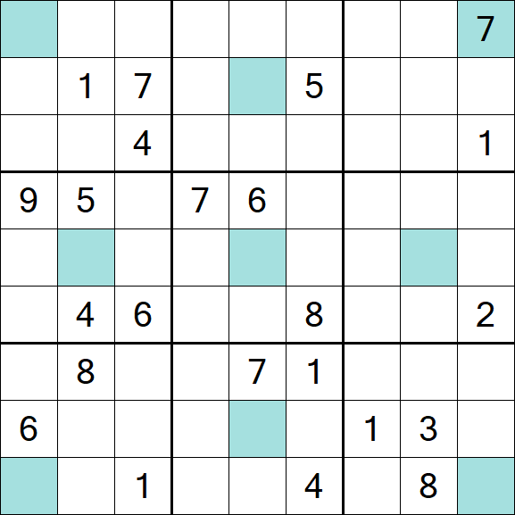 Girandola Sudoku - Difícil