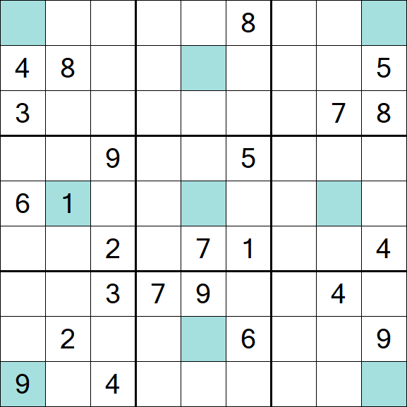 Girandola Sudoku - Difícil