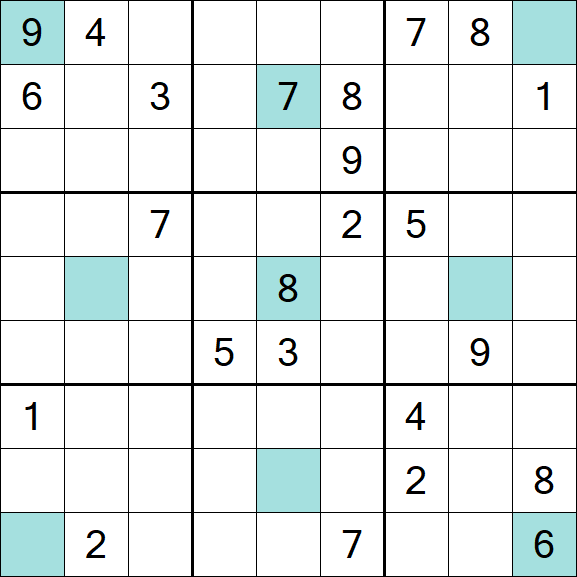 Girandola Sudoku - Difficile