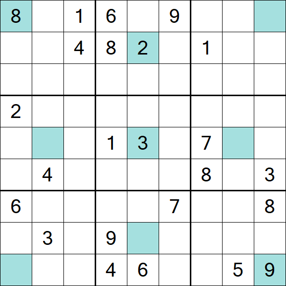 Girandola Sudoku - Difficile