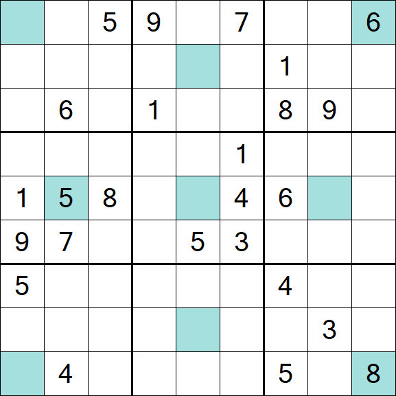 Girandola Sudoku - Difficile