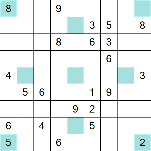 Girandola Sudoku - Difficile