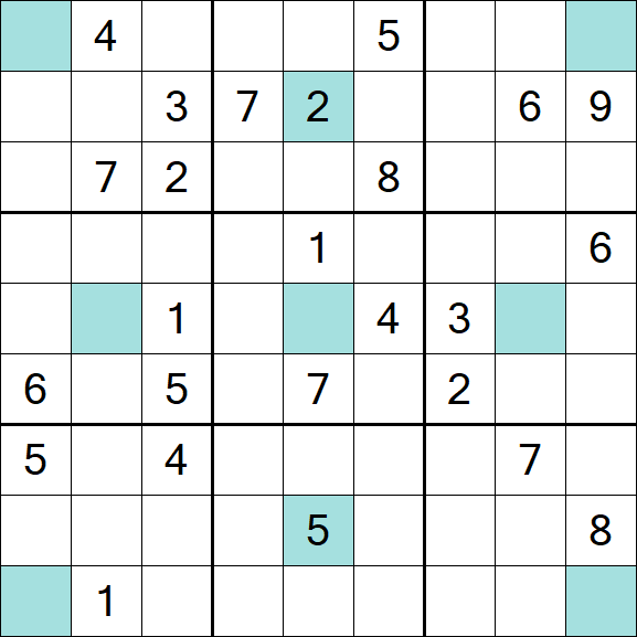 Girandola Sudoku - Difficile