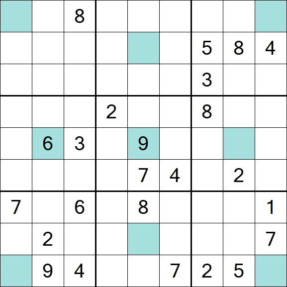 Girandola Sudoku - Difícil