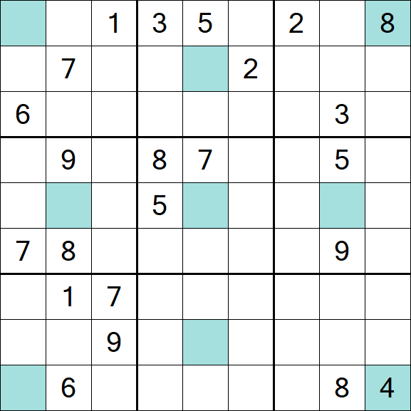 Girandola Sudoku - Difficile