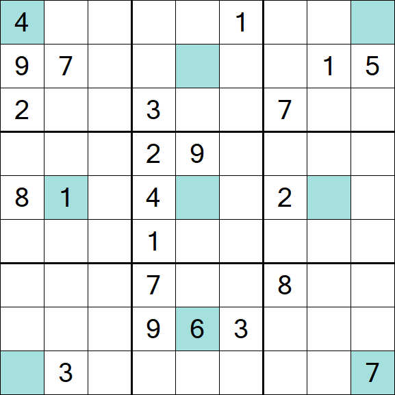 Girandola Sudoku - Hard