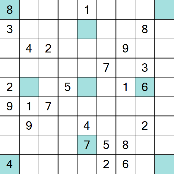 Girandola Sudoku - Hard