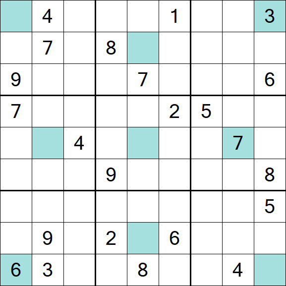 Girandola Sudoku - Hard