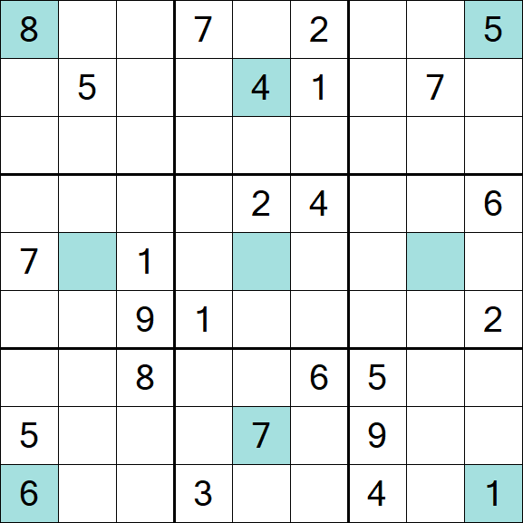 Girandola Sudoku - Hard
