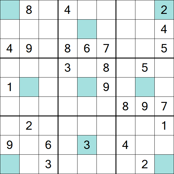 Girandola Sudoku - Difícil