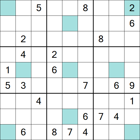 Girandola Sudoku - Difícil