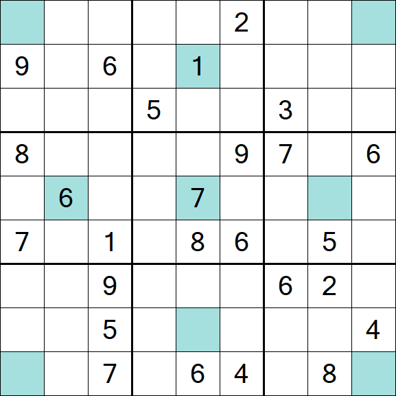 Girandola Sudoku - Difícil
