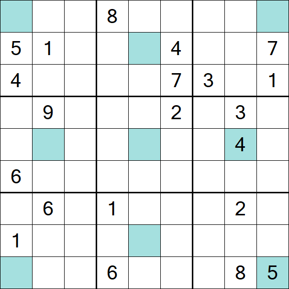 Girandola Sudoku - Difícil