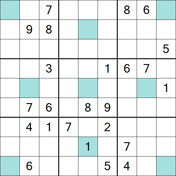 Girandola Sudoku - Difícil