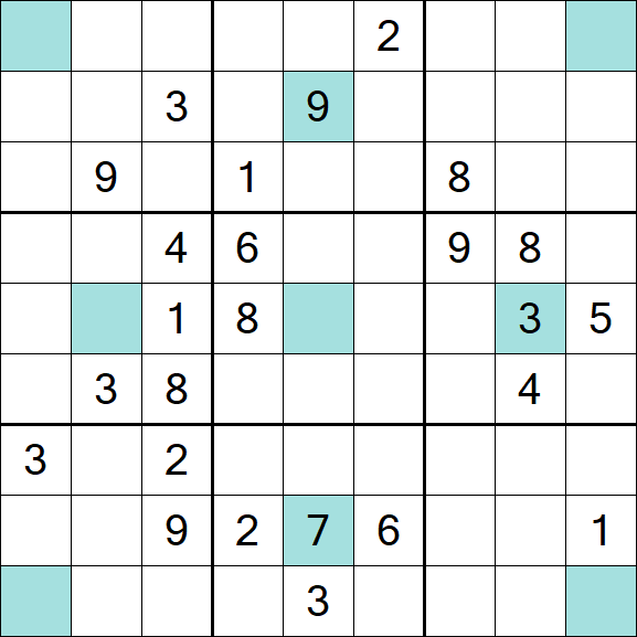 Girandola Sudoku - Difícil