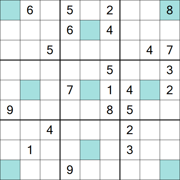 Girandola Sudoku - Difficile