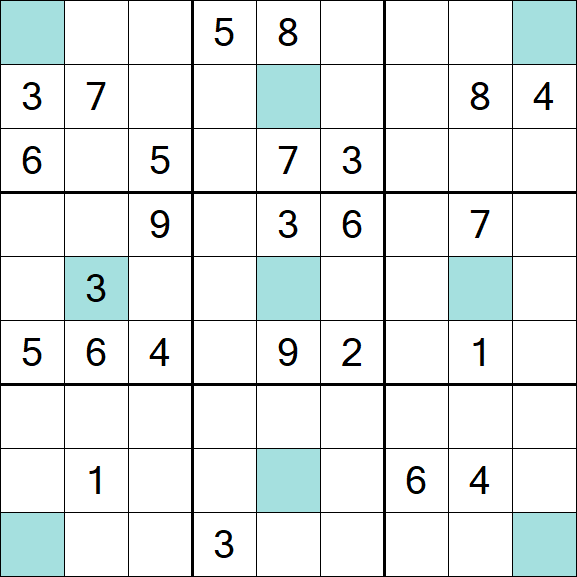 Girandola Sudoku - Difficile