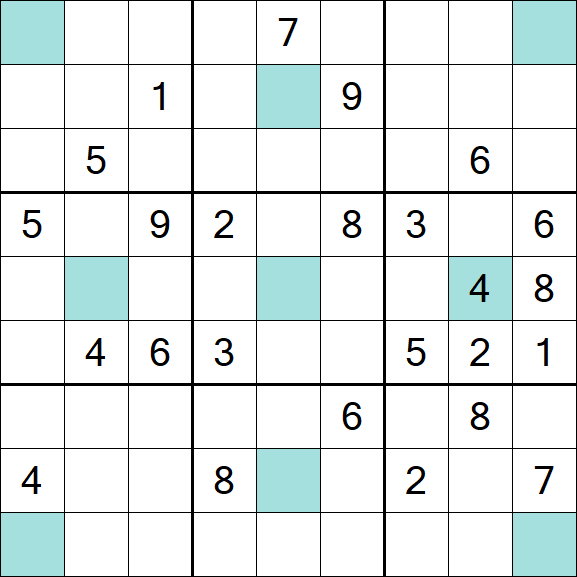 Girandola Sudoku - Difficile