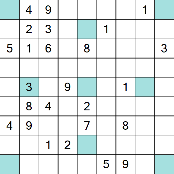Girandola Sudoku - Difficile
