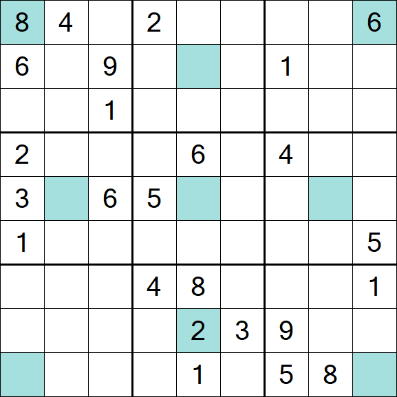 Girandola Sudoku - Difícil