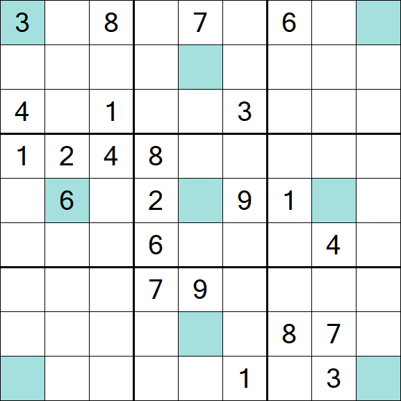 Girandola Sudoku - Difícil