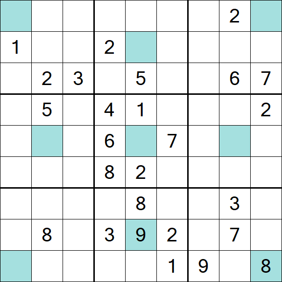 Girandola Sudoku - Difícil