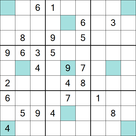 Girandola Sudoku - Difficile