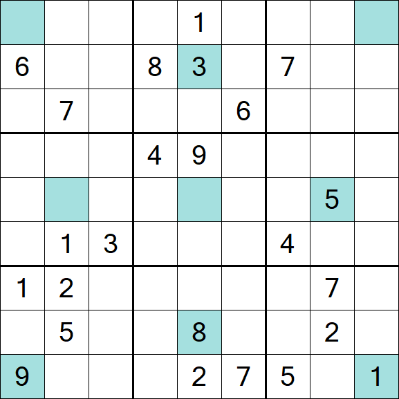 Girandola Sudoku - Difficile